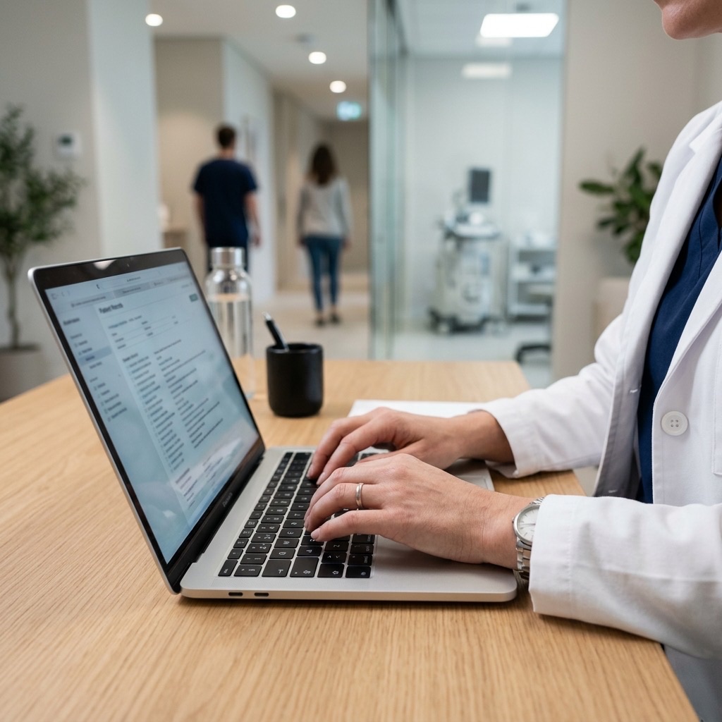 Diseño web médico con IA optimizado para transmitir confianza clínica y captar citas de pacientes